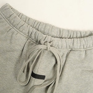 Fear of God フィアーオブゴッド ESSENTIALS Fleece Soccer Short DARK HEATHER STATEロゴスウェットショーツ 灰 Size 【XS】 【新古品・未使用品】 20803386