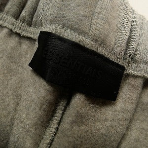 Fear of God フィアーオブゴッド ESSENTIALS Fleece Soccer Short DARK HEATHER STATEロゴスウェットショーツ 灰 Size 【XS】 【新古品・未使用品】 20803386