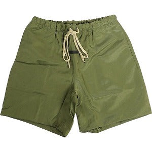 Fear of God フィアーオブゴッド ESSENTIALS Textured Nylon Soccer Short MILITARY ナイロンショーツ オリーブ Size 【S】 【新古品・未使用品】 20803397