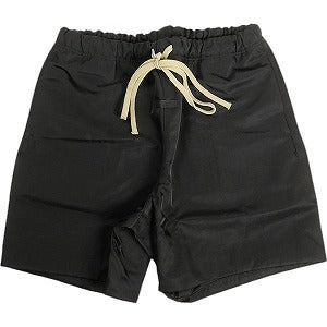 Fear of God フィアーオブゴッド ESSENTIALS Textured Nylon Soccer Short BLACK ナイロンショーツ 黒 Size 【S】 【新古品・未使用品】 20803399