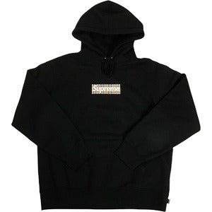 SUPREME シュプリーム ×Burberry 22SS Box Logo Hooded Sweatshirt Black ボックスロゴパーカー 黒 Size 【S】 【中古品-非常に良い】 20803410