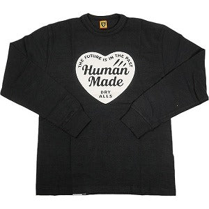 HUMAN MADE ヒューマンメイド 24AW GRAPHIC L/S T-SHIRT HM28CS035 BLACK ハートロゴロンT 黒 Size 【M】 【新古品・未使用品】 20803414