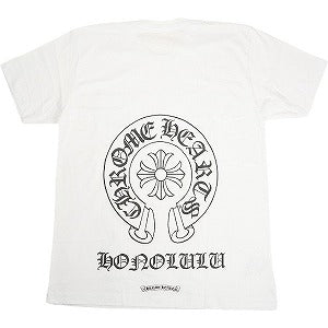 CHROME HEARTS クロム・ハーツ HONOLULU EXCLUSIVE T-Shirt White ホノルル限定 ホースシューTシャツ 白 Size 【L】 【新古品・未使用品】 20803427