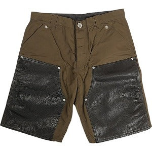 CHROME HEARTS クロム・ハーツ SHORT M CARPENTER FBRC BROWN BIO NYLON CEM CRS PTCH ショーツ 茶 Size 【W34】 【新古品・未使用品】 20803430