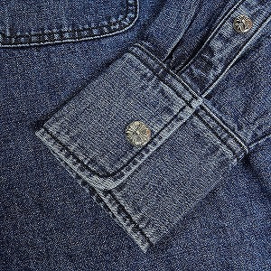 CHROME HEARTS クロム・ハーツ CLEMENTINE DENIM SHIRT レディース版デニム長袖シャツ インディゴ Size 【レディースS】 【新古品・未使用品】 20803431