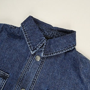 CHROME HEARTS クロム・ハーツ CLEMENTINE DENIM SHIRT レディース版デニム長袖シャツ インディゴ Size 【レディースS】 【新古品・未使用品】 20803431