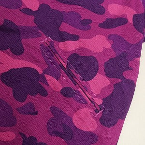 A BATHING APE ア ベイシング エイプ ×CARHARTT 1ST CAMO DETROIT JACKET PURPLE CAMO ジャケット 紫 Size 【L】 【中古品-良い】 20803443