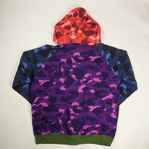 A BATHING APE ア ベイシング エイプ クレイジーカモフルジップパーカー マルチ Size 【L】 【中古品-良い】 20803452