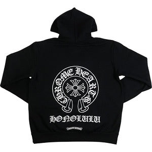 CHROME HEARTS クロム・ハーツ HONOLULU Horseshoe Pullover Hoodie Black ホノルル限定パーカー 黒 Size 【XXL】 【新古品・未使用品】 20803472