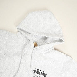 STUSSY ステューシー STOCK LOS ANGELES HOOD ASH HEATHER LA限定パーカー 灰 Size 【M】 【新古品・未使用品】 20803474