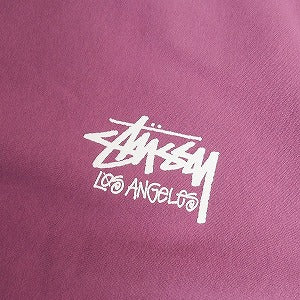 STUSSY ステューシー STOCK LOS ANGELES CREW BERRY LA限定クルーネックスウェット 紫 Size 【L】 【新古品・未使用品】 20803476