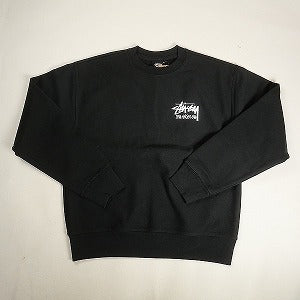 STUSSY ステューシー STOCK LOS ANGELES CREW BLACK LA限定クルーネックスウェット 黒 Size 【M】 【新古品・未使用品】 20803477