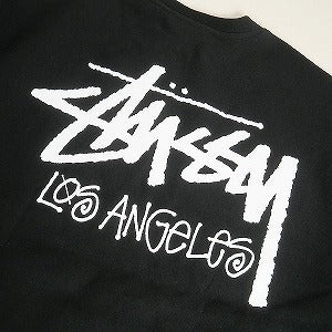 STUSSY ステューシー STOCK LOS ANGELES CREW BLACK LA限定クルーネックスウェット 黒 Size 【M】 【新古品・未使用品】 20803477