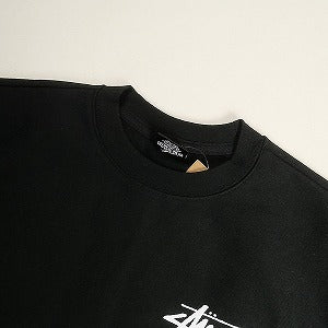 STUSSY ステューシー STOCK LOS ANGELES CREW BLACK LA限定クルーネックスウェット 黒 Size 【M】 【新古品・未使用品】 20803477