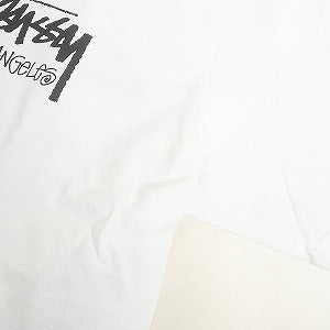 STUSSY ステューシー STOCK LOS ANGELES TEE WHITE LA限定Tシャツ 白 Size 【XL】 【新古品・未使用品】 20803478