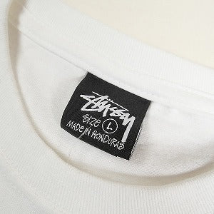 STUSSY ステューシー STOCK LOS ANGELES TEE WHITE LA限定Tシャツ 白 Size 【L】 【中古品-良い】 20803479