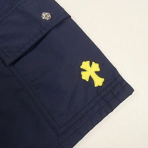 CHROME HEARTS クロム・ハーツ SKIRT MINI GRUNT FBRC NAVY BIO NYLON YELLOW CEM CRS PTCH レディース版スカート 紺 Size 【W26】 【新古品・未使用品】 20803486