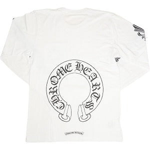 CHROME HEARTS クロム・ハーツ HORSESHOE LS T-SHIRT WHITE ロンT 白 Size 【XXL】 【新古品・未使用品】 20803491