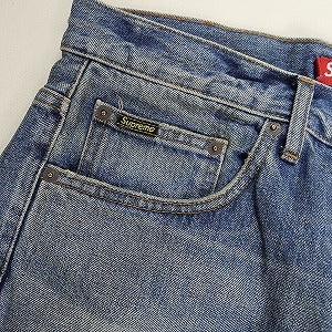 SUPREME シュプリーム 24AW Distressed Loose Fit Selvedge Jean Washed Indigo デニムパンツ インディゴ Size 【30】 【新古品・未使用品】 20803528