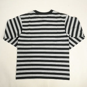 HUMAN MADE ヒューマンメイド 24AW STRIPED L/S T-SHIRT HM28CS039 GRAY ロンT 灰 Size 【M】 【新古品・未使用品】 20803559