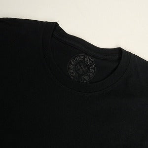 CHROME HEARTS クロム・ハーツ CEMETARY CROSS SLEEVE LOGO LS T-SHIRT  BLACK ロンT 黒 Size 【L】 【中古品-良い】 20803596