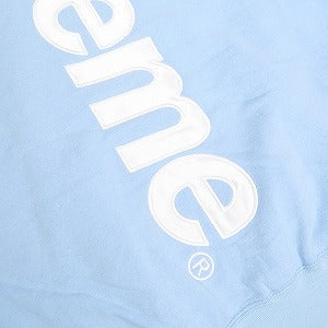 SUPREME シュプリーム 24AW Satin Applique Hooded Sweatshirt Light Blue スウェットパーカー 水色 Size 【M】 【新古品・未使用品】 20803634