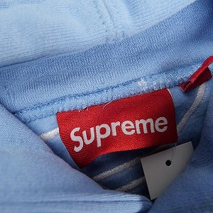 SUPREME シュプリーム 24AW Satin Applique Hooded Sweatshirt Light Blue スウェットパーカー 水色 Size 【M】 【新古品・未使用品】 20803634