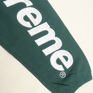 SUPREME シュプリーム 24AW Satin Applique Sweatpant Dark Green スウェットパンツ 緑 Size 【M】 【新古品・未使用品】 20803637