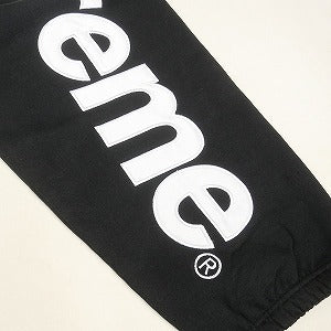 SUPREME シュプリーム 24AW Satin Applique Sweatpant Black スウェットパンツ 黒 Size 【M】 【新古品・未使用品】 20803649