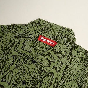 SUPREME シュプリーム 24SS Snake S/S Shirts Olive 半袖シャツ オリーブ Size 【L】 【新古品・未使用品】 20803676