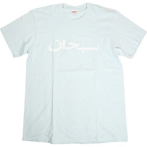 SUPREME シュプリーム 23SS Arabic Logo Tee Pale Blue Tシャツ 水色 Size 【L】 【中古品-良い】 20803680