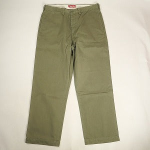 SUPREME シュプリーム Pin Up Chino Pant Olive チノパンツ オリーブ Size 【W34】 【中古品-非常に良い】 20803683