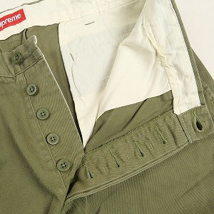 SUPREME シュプリーム Pin Up Chino Pant Olive チノパンツ オリーブ Size 【W34】 【中古品-非常に良い】 20803683