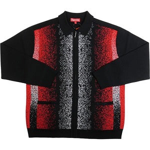 SUPREME シュプリーム 22SS Gradient Stripe Zip Up Cardigan Black カーディガン 黒 Size 【L】 【新古品・未使用品】 20803689