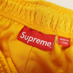 SUPREME シュプリーム 23SS Small Box Baggy Mesh Short Gold ショーツ 黄 Size 【L】 【中古品-非常に良い】 20803692