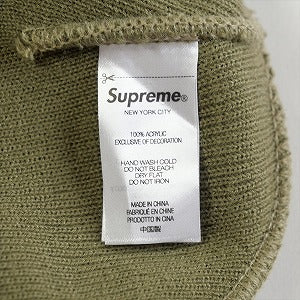 SUPREME シュプリーム 23SS Motion Logo Beanie Taupe ビーニー オリーブ Size 【フリー】 【新古品・未使用品】 20803694