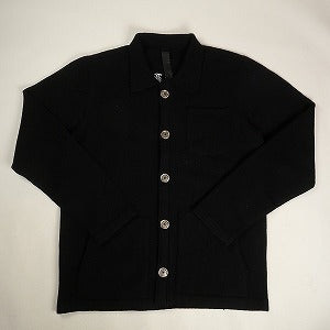 CHROME HEARTS クロム・ハーツ CSHMR SUPERTOUCH KNIT JACKET BLACK ニットジャケット 黒 Size 【XL】 【中古品-非常に良い】 20803700