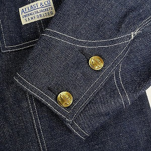 At Last ＆ Co アットラスト/BUTCHER PRODUCTS ブッチャープロダクツ LOT704J COVERALL ジャケット インディゴ Size 【34】 【中古品-ほぼ新品】 20803795