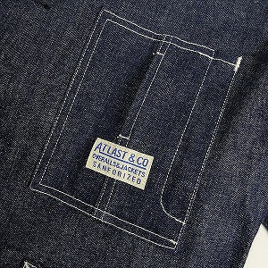 At Last ＆ Co アットラスト/BUTCHER PRODUCTS ブッチャープロダクツ LOT704J COVERALL ジャケット インディゴ Size 【34】 【中古品-ほぼ新品】 20803795