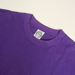 CHROME HEARTS クロム・ハーツ SCROLL LABEL Print T-SHIRT PURPLE Tシャツ オールド 紫 Size 【L】 【中古品-良い】 20803837