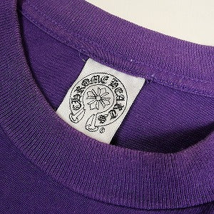 CHROME HEARTS クロム・ハーツ SCROLL LABEL Print T-SHIRT PURPLE Tシャツ オールド 紫 Size 【L】 【中古品-良い】 20803837