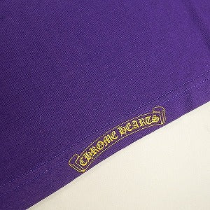 CHROME HEARTS クロム・ハーツ SCROLL LABEL Print T-SHIRT PURPLE Tシャツ オールド 紫 Size 【L】 【中古品-良い】 20803837