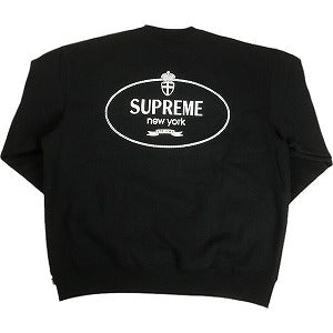 SUPREME シュプリーム 24AW Crest Crewneck Black クルーネックスウェット 黒 Size 【L】 【中古品-ほぼ新品】 20803858