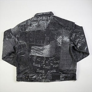 SUPREME シュプリーム 23SS Archive Denim Jacquard Trucker Black デニムジャケット 黒 Size 【XL】 【新古品・未使用品】 20803875