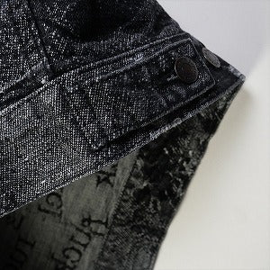 SUPREME シュプリーム 23SS Archive Denim Jacquard Trucker Black デニムジャケット 黒 Size 【XL】 【新古品・未使用品】 20803875