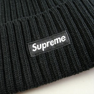 SUPREME シュプリーム Overdyed Beanie Black ビーニー 黒 Size 【フリー】 【新古品・未使用品】 20803888