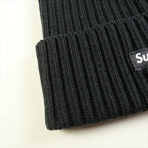 SUPREME シュプリーム Overdyed Beanie Black ビーニー 黒 Size 【フリー】 【新古品・未使用品】 20803888