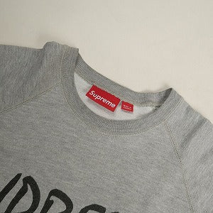 SUPREME シュプリーム 13SS FTP Crewneck Grey クルーネックスウェット 灰 Size 【M】 【中古品-良い】 20803905