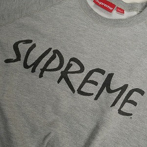 SUPREME シュプリーム 13SS FTP Crewneck Grey クルーネックスウェット 灰 Size 【M】 【中古品-良い】 20803905