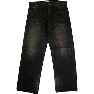 SUPREME シュプリーム 24AW Distressed Loose Fit Selvedge Jean Washed Black デニムパンツ 黒 Size 【W36】 【新古品・未使用品】 20803909